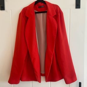 Tangerine/ orange blazer